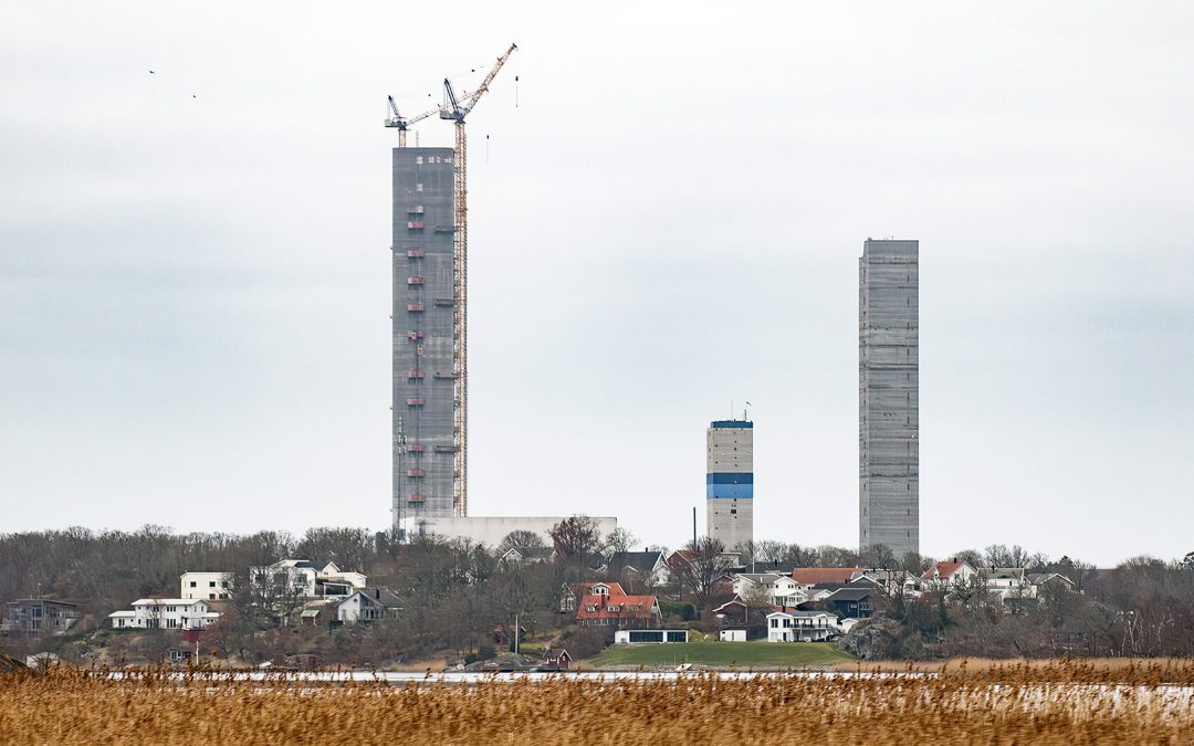 Armering ovan molnen – leveranssäkerhet byggde jättetornet i Karlskrona