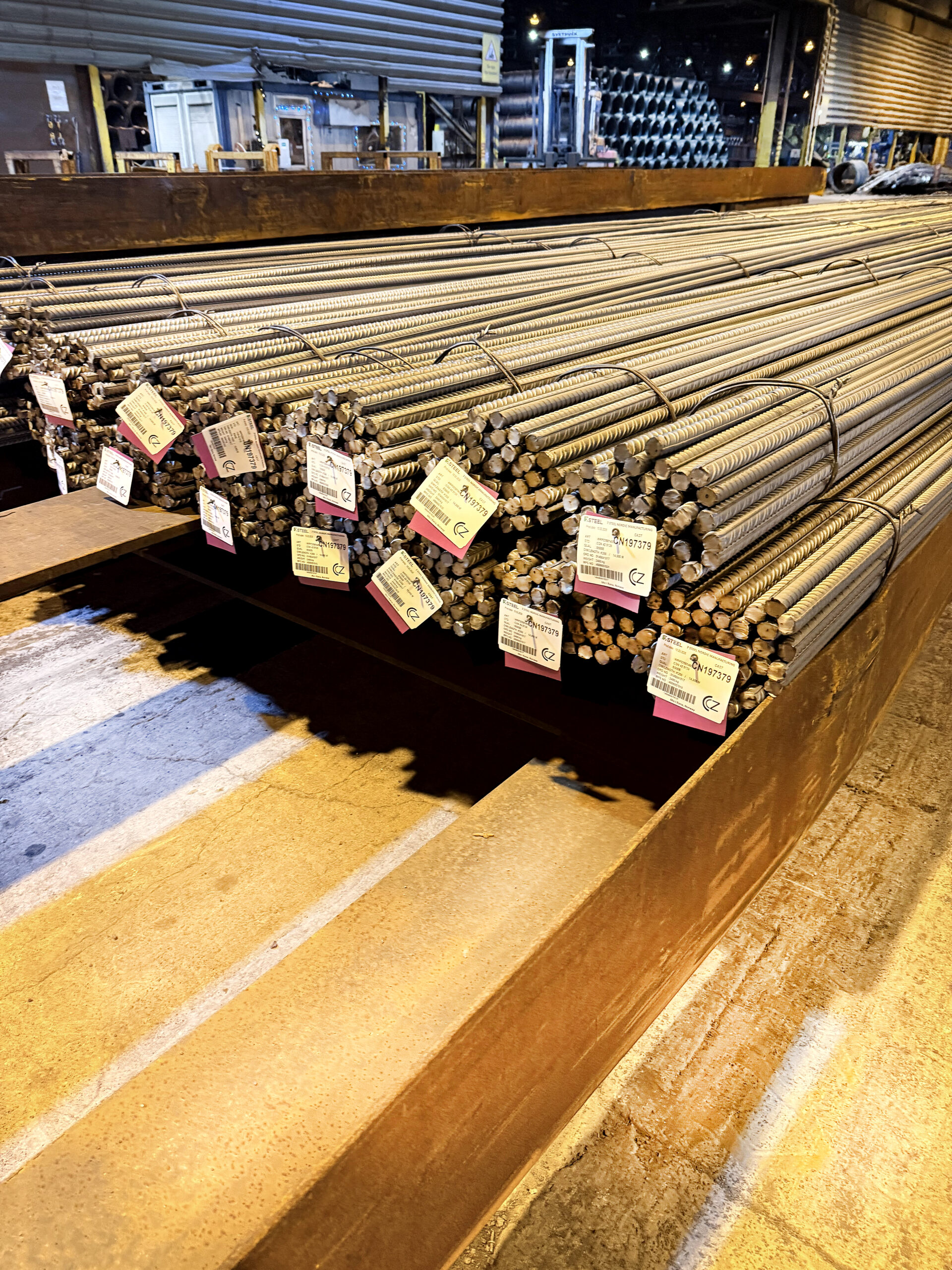 7 Steel Nordic Manufacturing sends first steel shipment to the Czech Republic